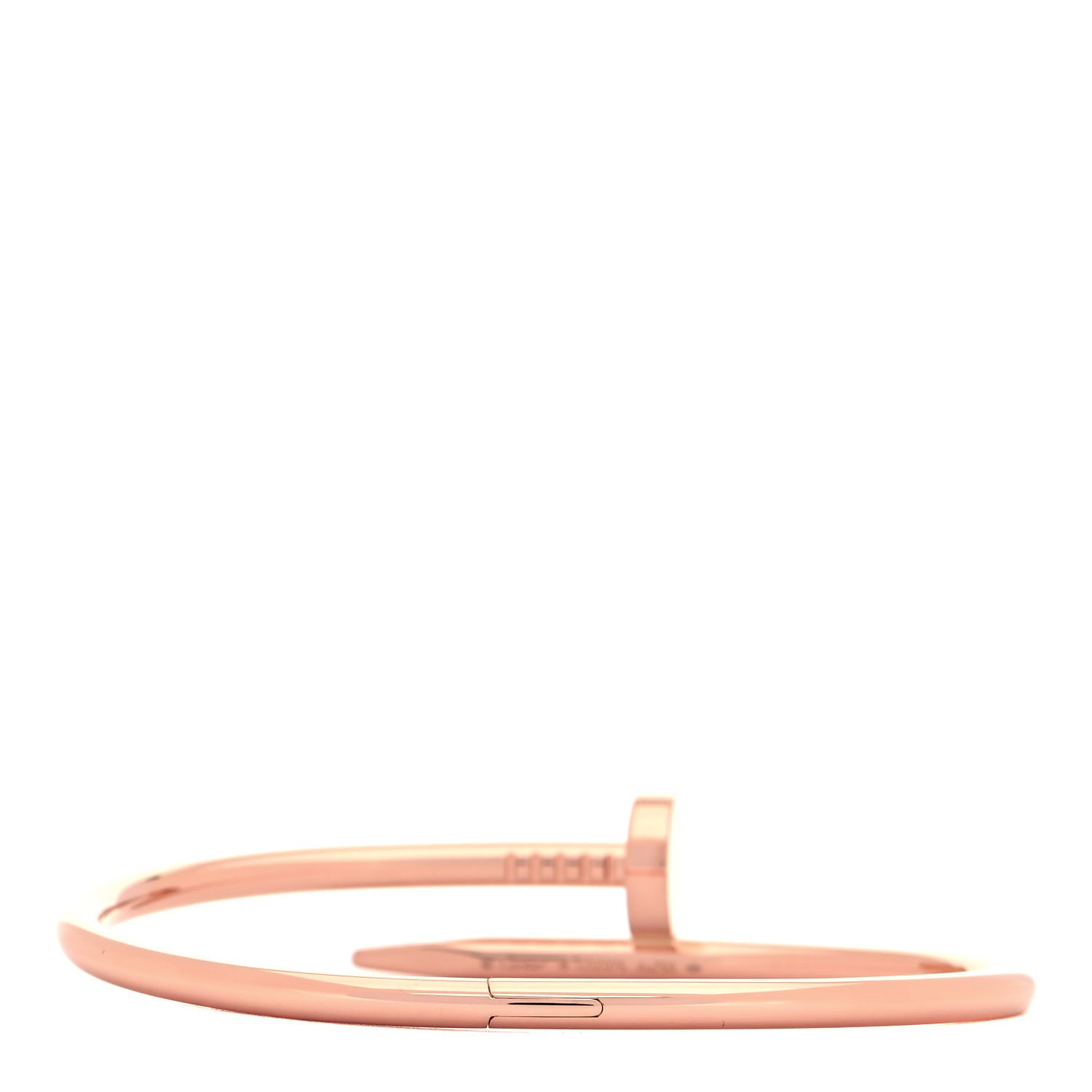 Cartier 18K Pink Gold Juste Un Clou Bracelet 18 3 of 5