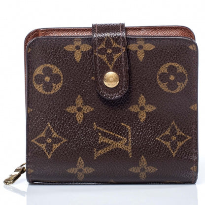 Louis Vuitton Monogram Compact Zippe Zipped Wallet 1 of 9