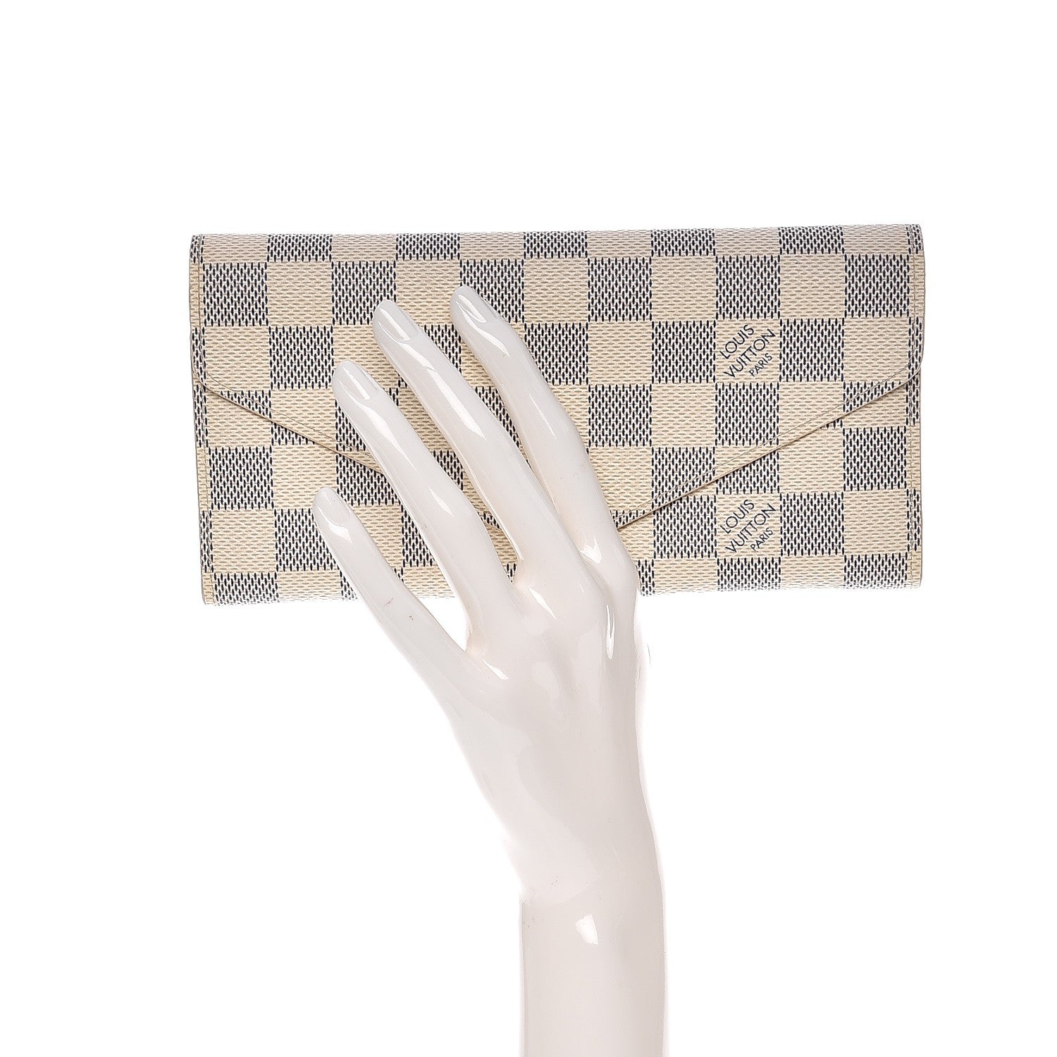 Louis Vuitton Damier Azur Josephine Wallet 2 of 8