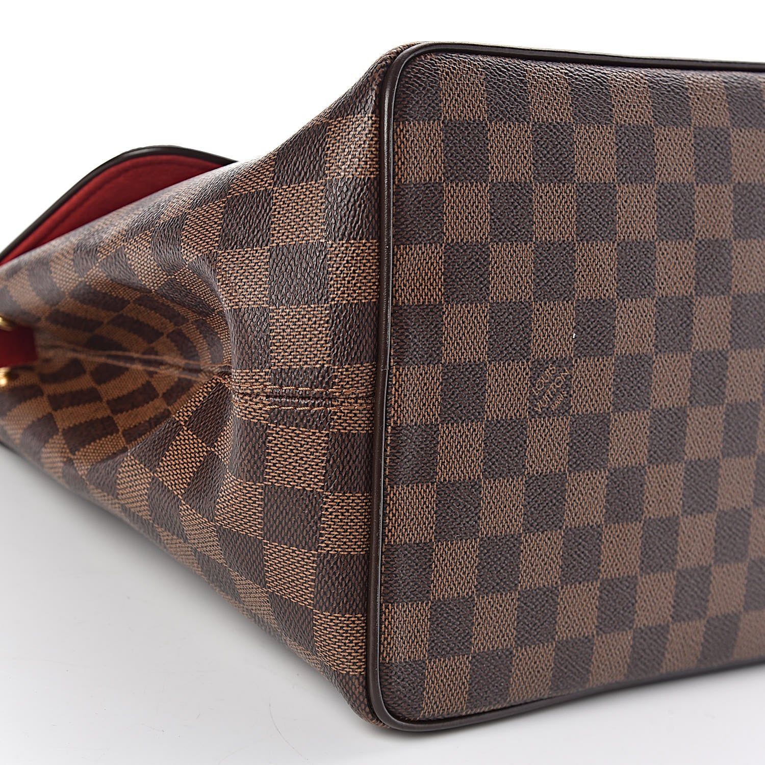 Louis Vuitton Damier Ebene Bergamo MM 7 of 9