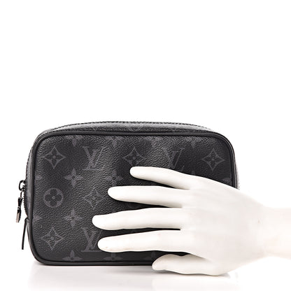 Louis Vuitton Monogram Eclipse Toilet Pouch PM 2 of 8