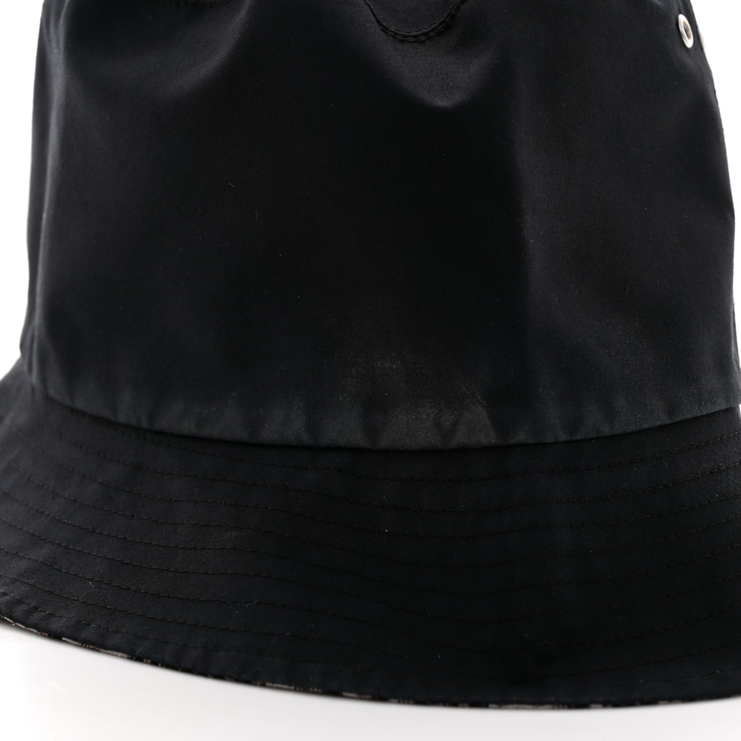 Oblique Reversible Teddy-D Brim Bucket Hat Beige