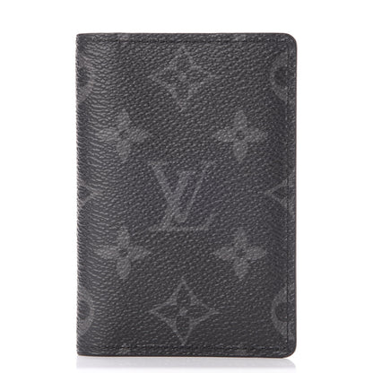 Louis Vuitton Monogram Eclipse Pocket Organizer NM 1 of 8