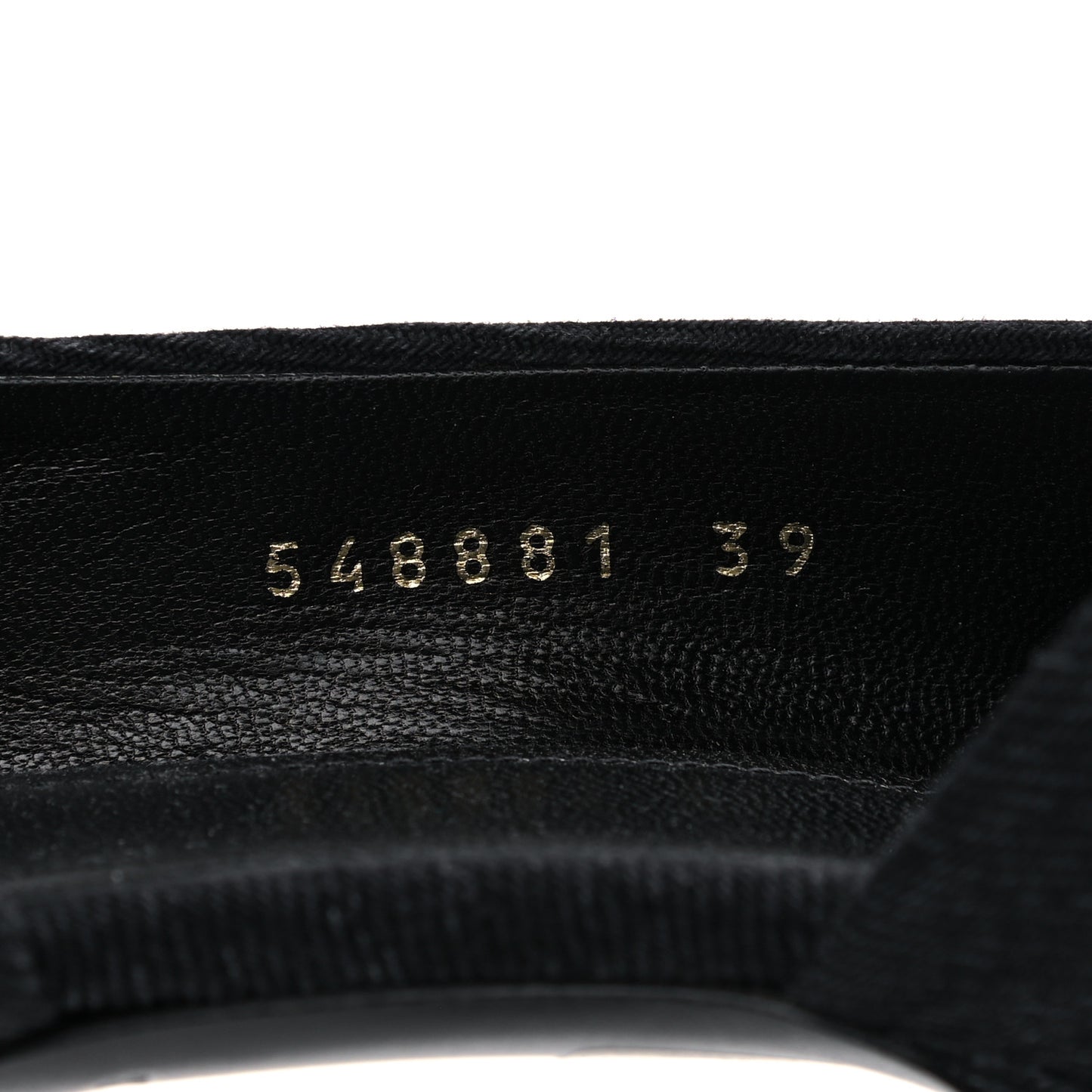 Denim BB D'Orsay Pointed Toe Knife 80mm Pump 39 Black
