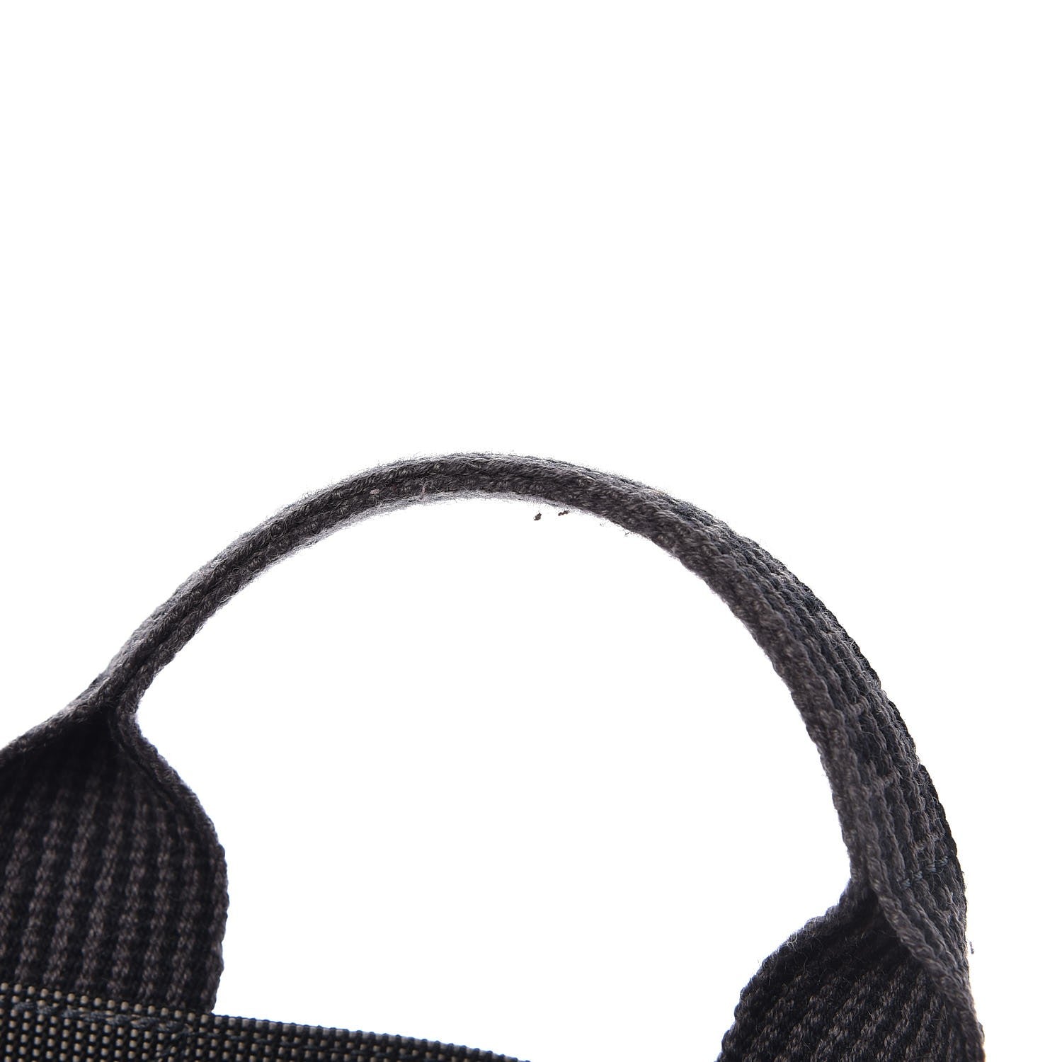 Hermes Canvas Herline PM Tote Grey 7 of 9
