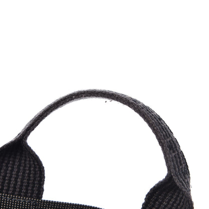 Hermes Canvas Herline PM Tote Grey 7 of 9