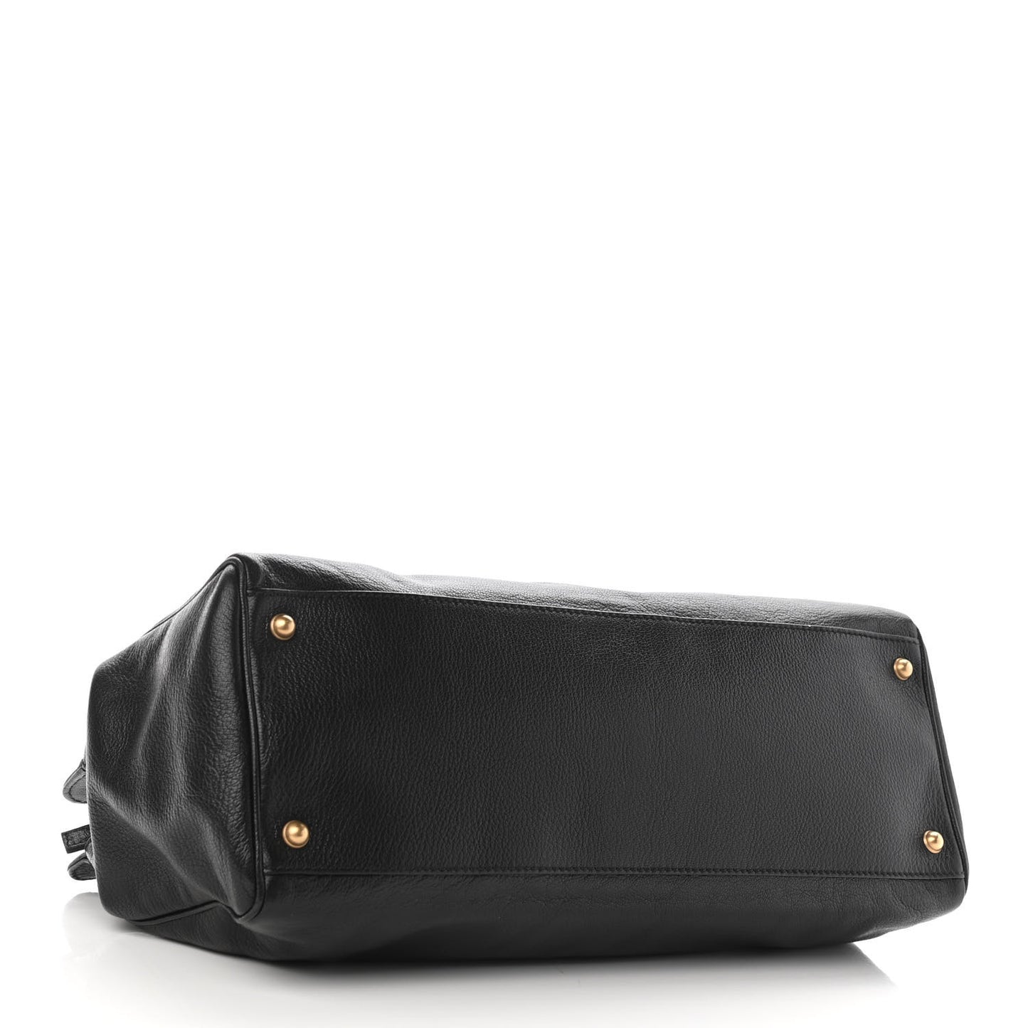 Calfskin Blondie Satchel Black