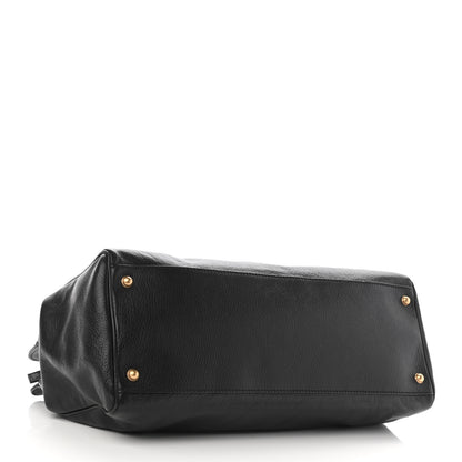 Gucci Calfskin Blondie Satchel Black 4 of 10