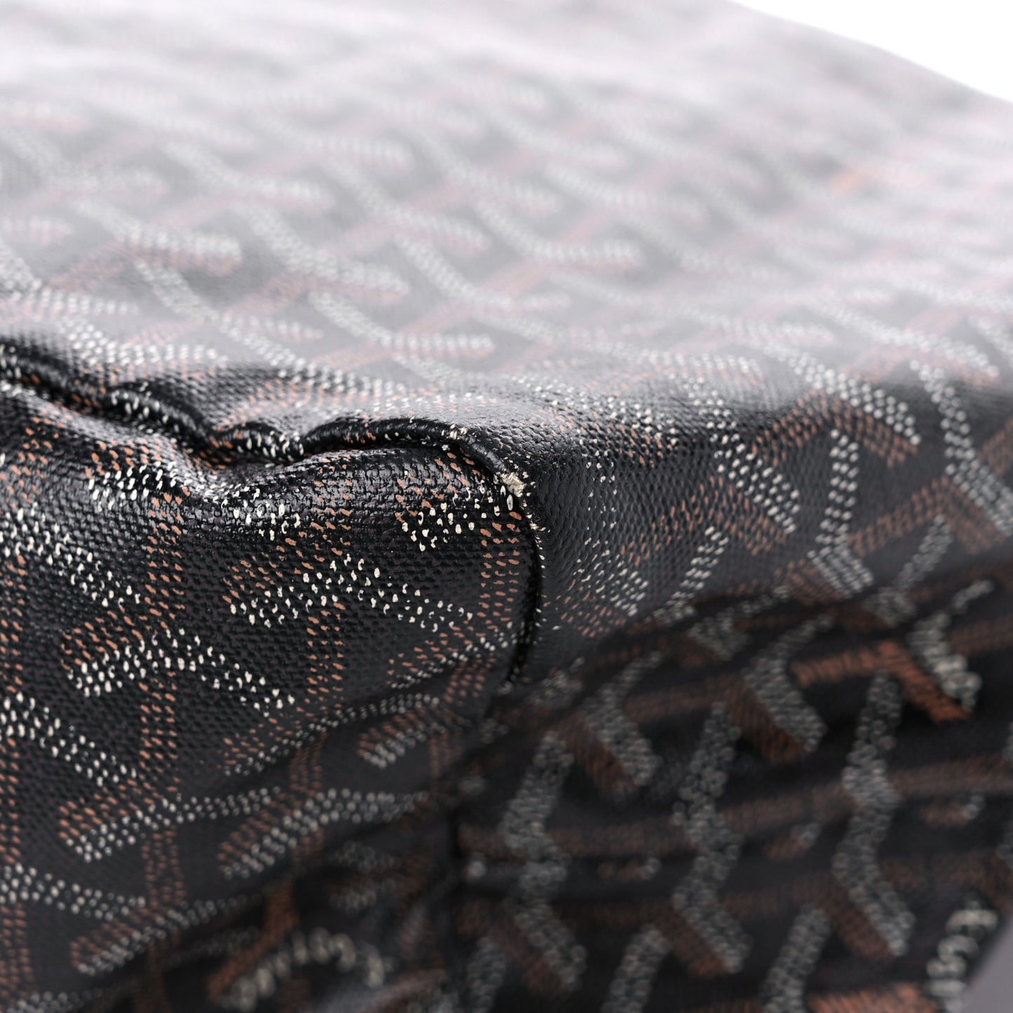 Goyardine Saint Louis GM Black Gold