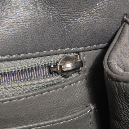 Chanel Lambskin Jumbo Single Flap Grey 10 of 10