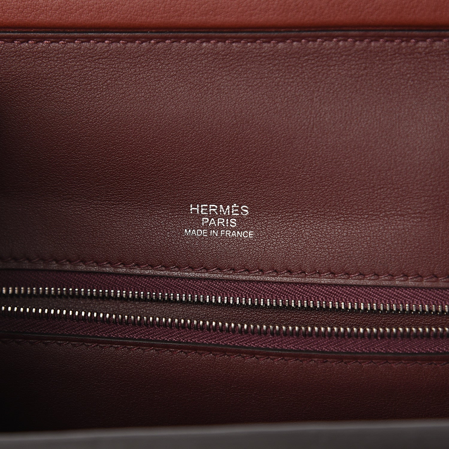 Hermes Taurillon Maurice Swift 24/24 29 Bordeaux Rouge Grenat 5 of 7