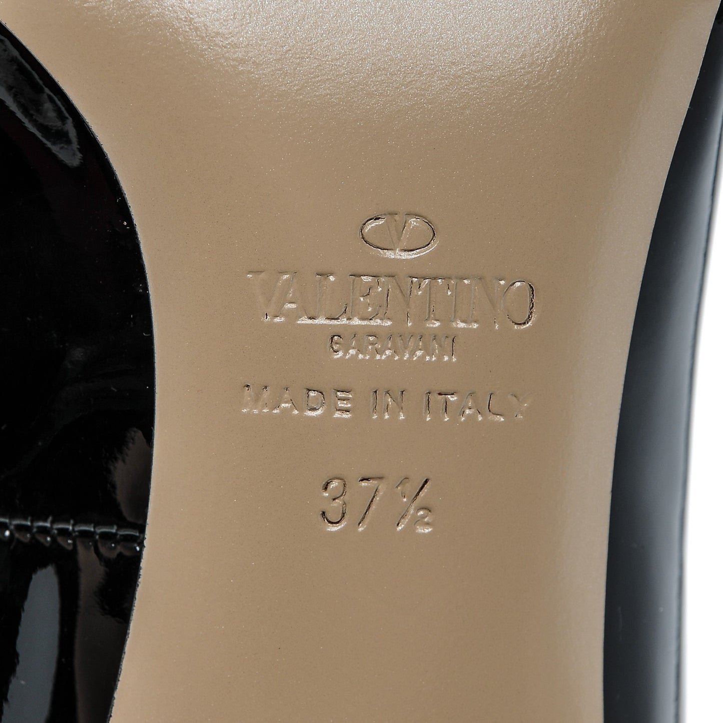 Patent Tan-Go Mary Jane 60mm Pumps 37.5 Black