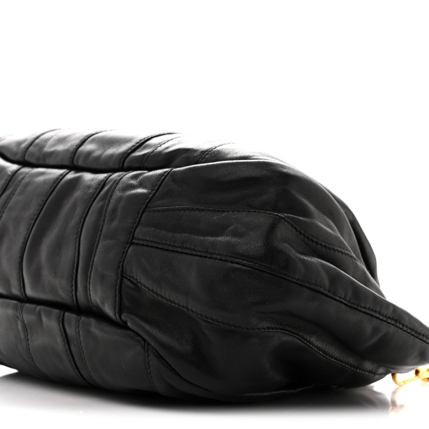 Nappa Stripes Hobo Black