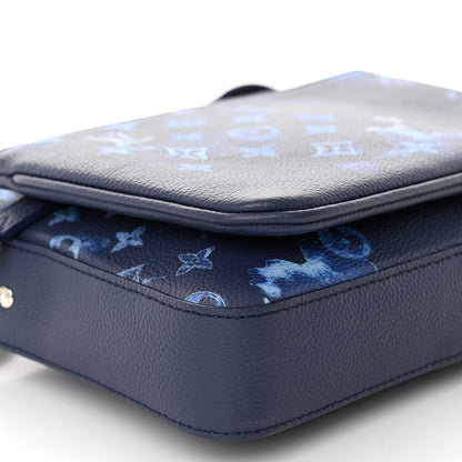Louis Vuitton Monogram Ink Watercolor Trio Messenger Bag Blue 8 of 9