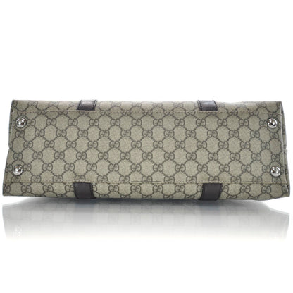 Gucci GG Plus Monogram Medium Joy Tote Dark Brown 6 of 10