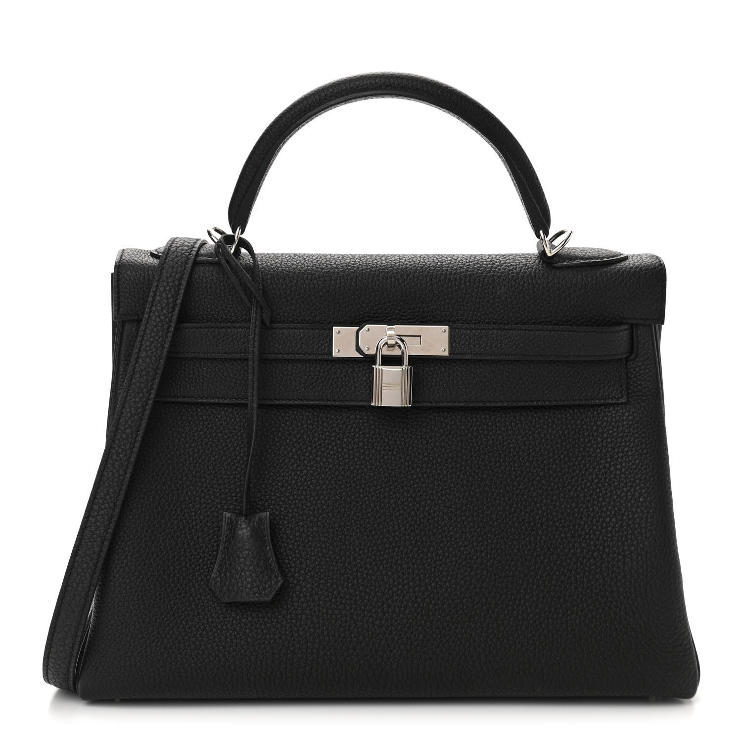 Hermes Togo Kelly Retourne 32 Black 1 of 12