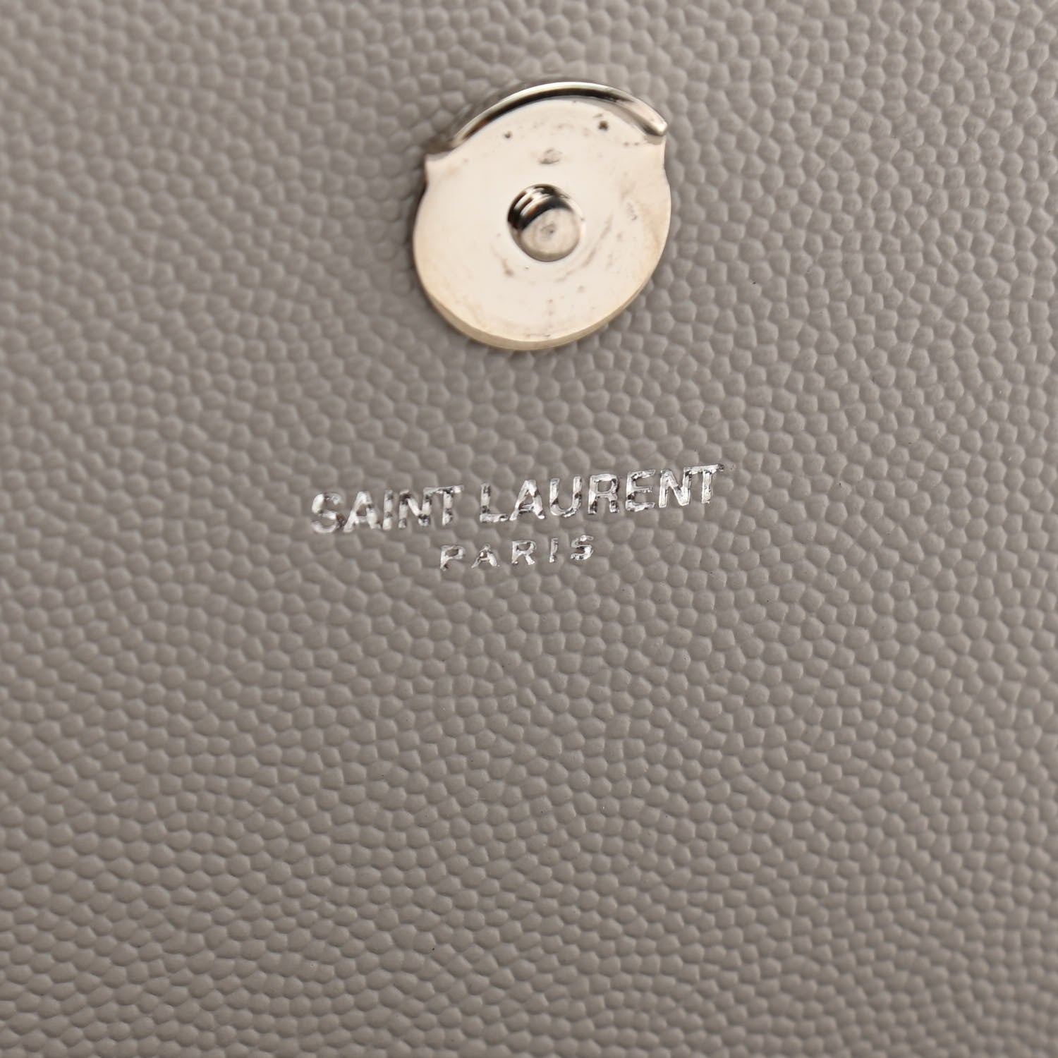 Saint Laurent Grain De Poudre Medium Classic Monogram Kate Satchel Souris 8 of 13