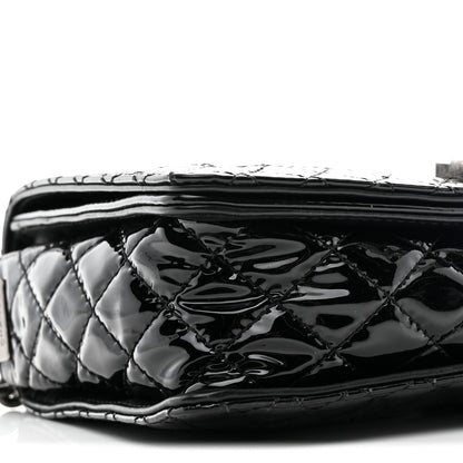 Chanel Patent Medium Boy Reverso Flap Black 10 of 11