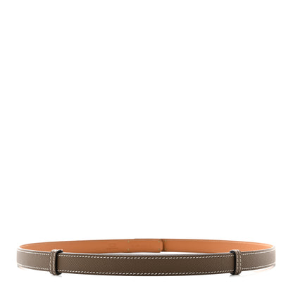 Hermes Epsom Kelly Belt Etoupe 2 of 5