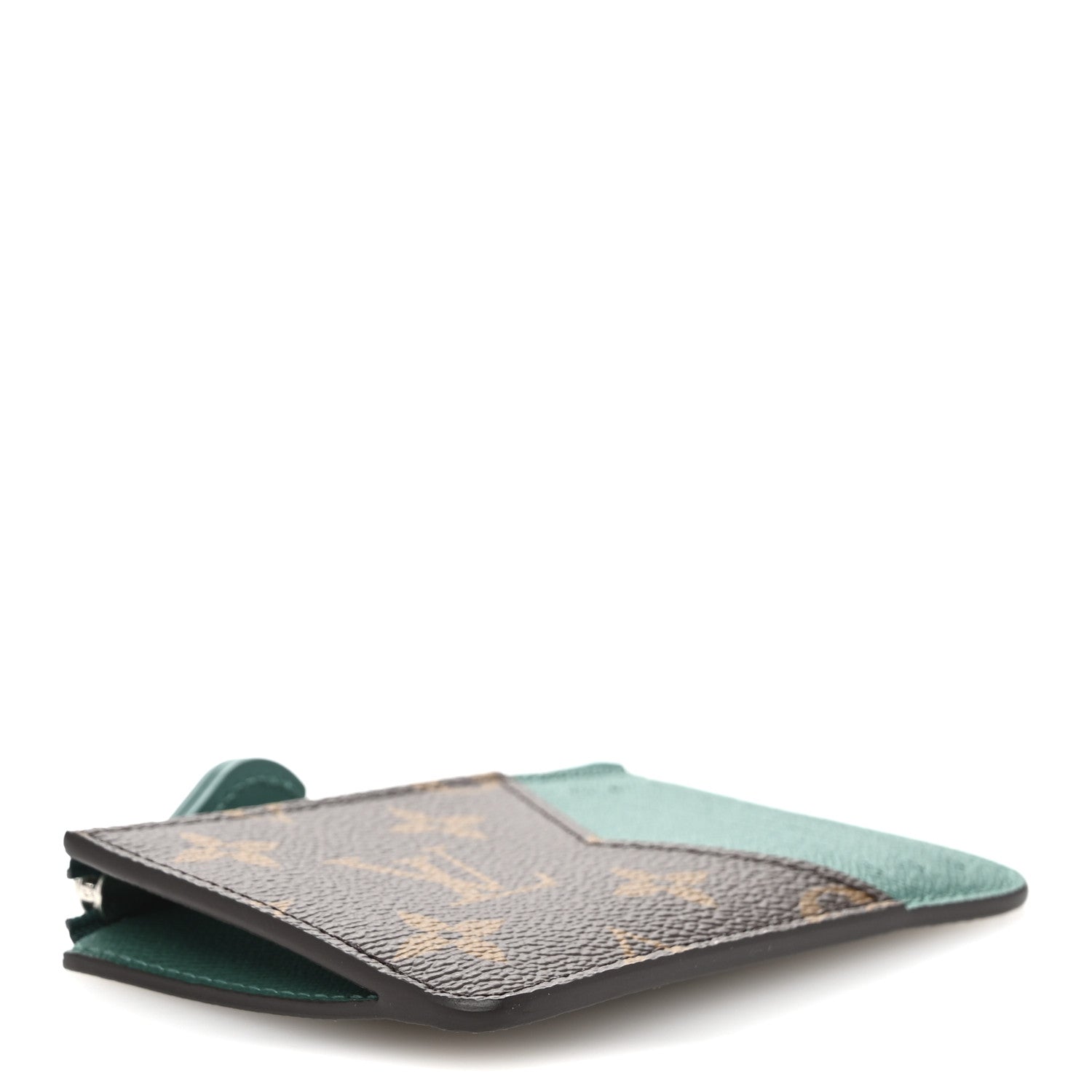 Louis Vuitton Monogram Zipped Romy Card Holder Borneo Green 4 of 7