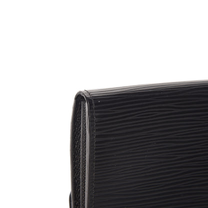 Louis Vuitton Epi Sarah Wallet NM Black 8 of 13