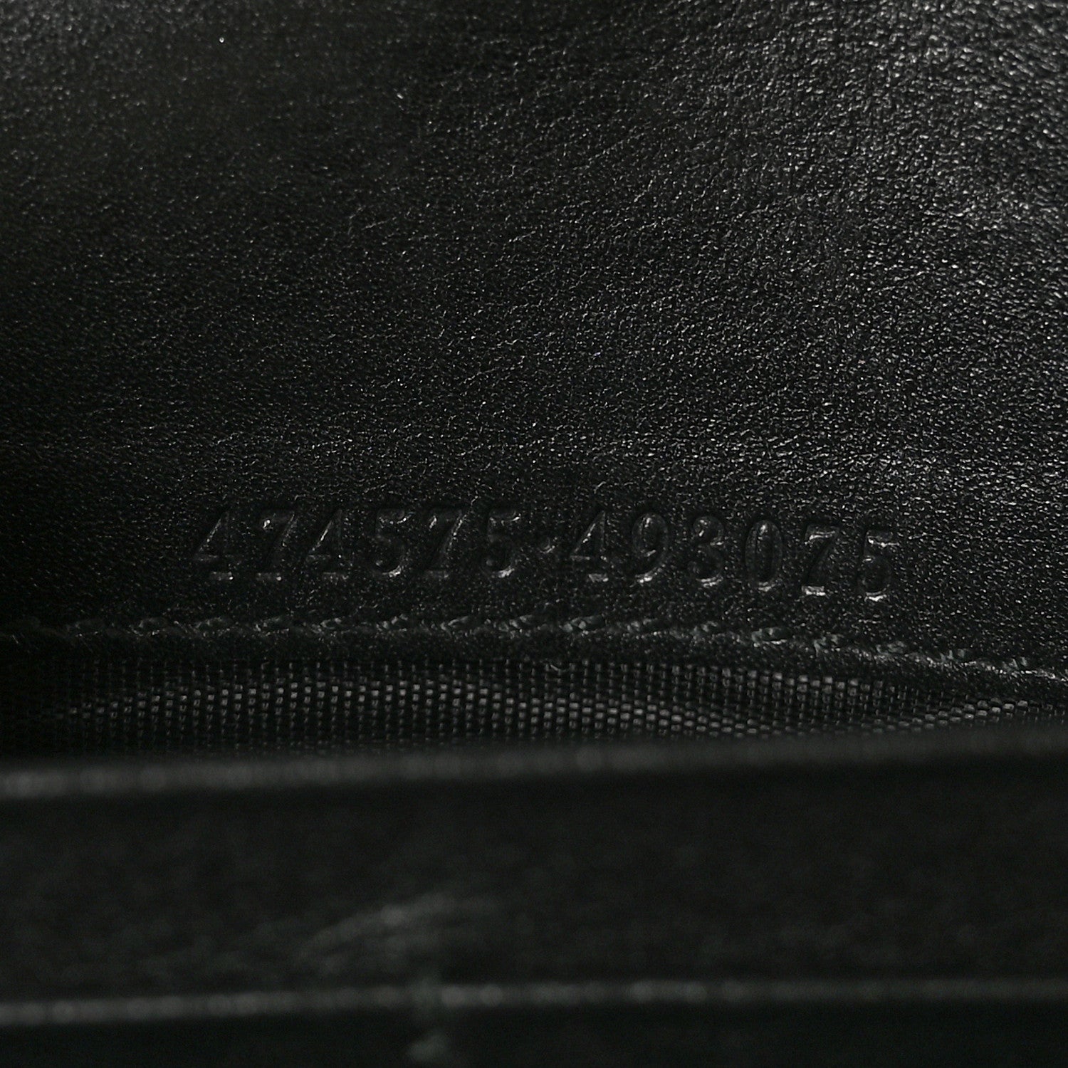 Gucci Calfskin Matelasse GG Marmont Chain Wallet Black 8 of 11