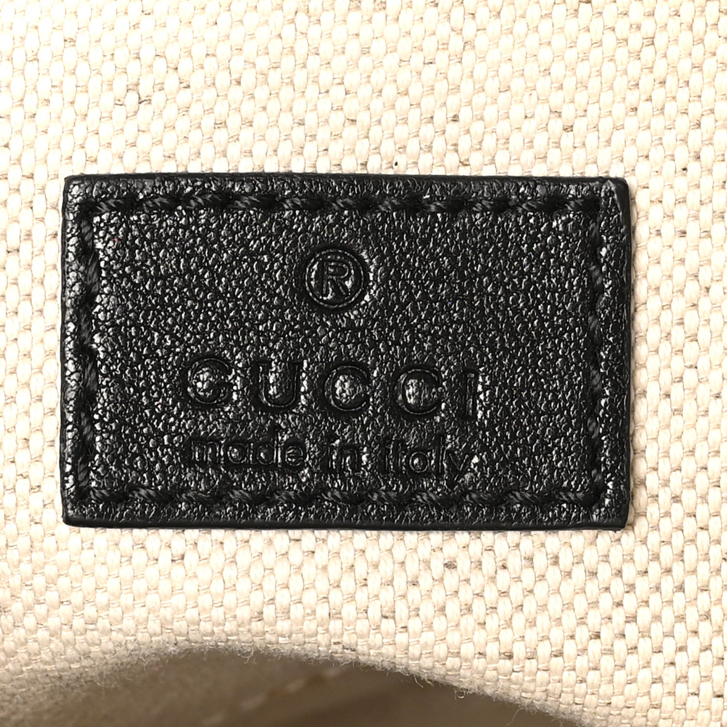 Gucci Sakai Be Green Calfskin Diagonal Stitched Small Blondie Shoulder Bag Black 6 of 11