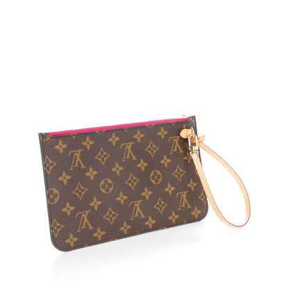 Louis Vuitton Monogram Neverfull MM GM Pochette Pivoine 3 of 8