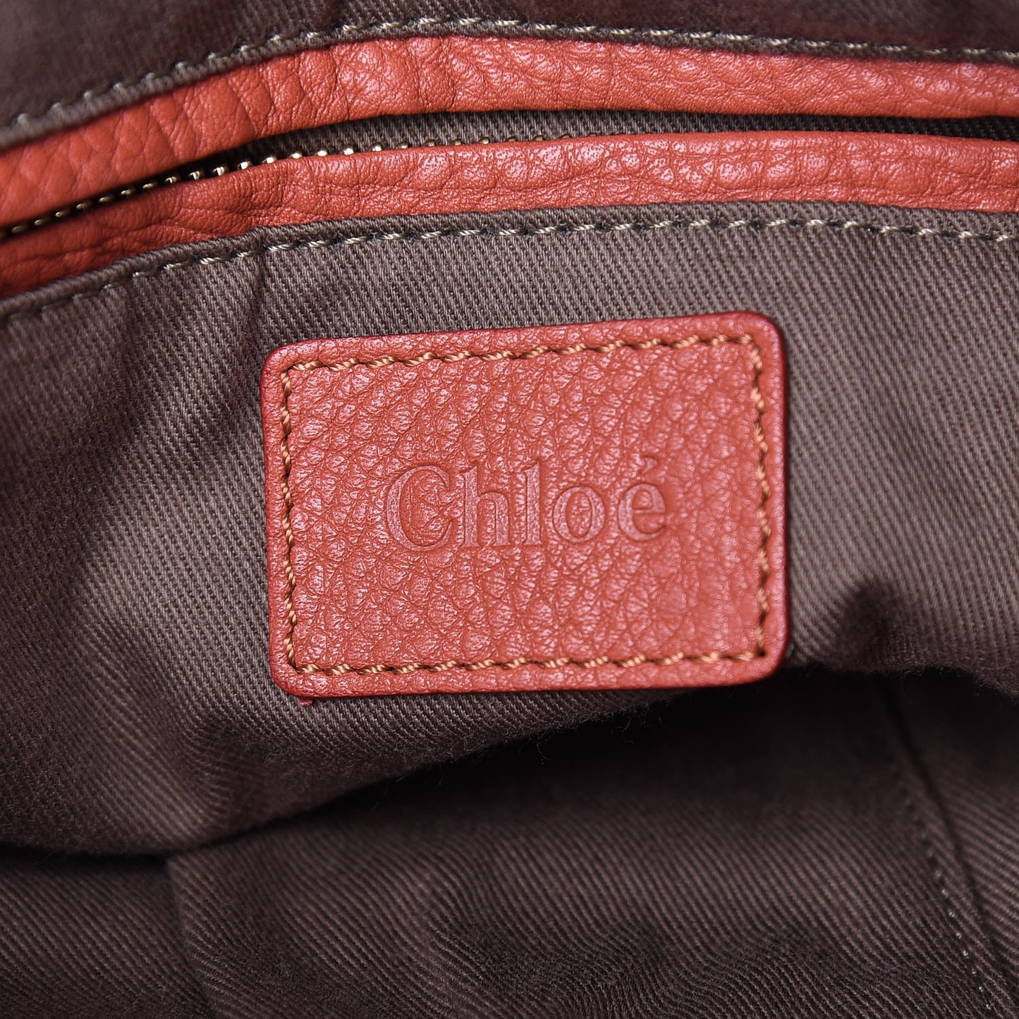 Calfskin Medium Marcie Satchel Red Bush