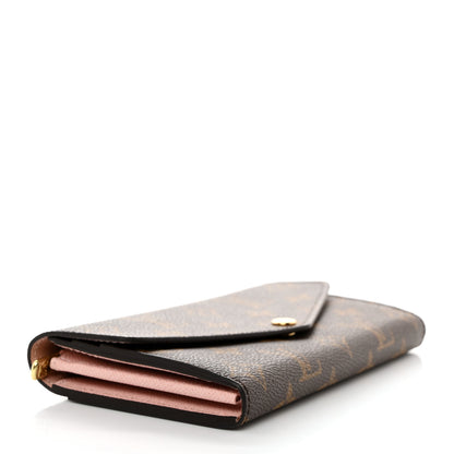 Louis Vuitton Monogram Sarah Wallet NM Rose Ballerine 4 of 6