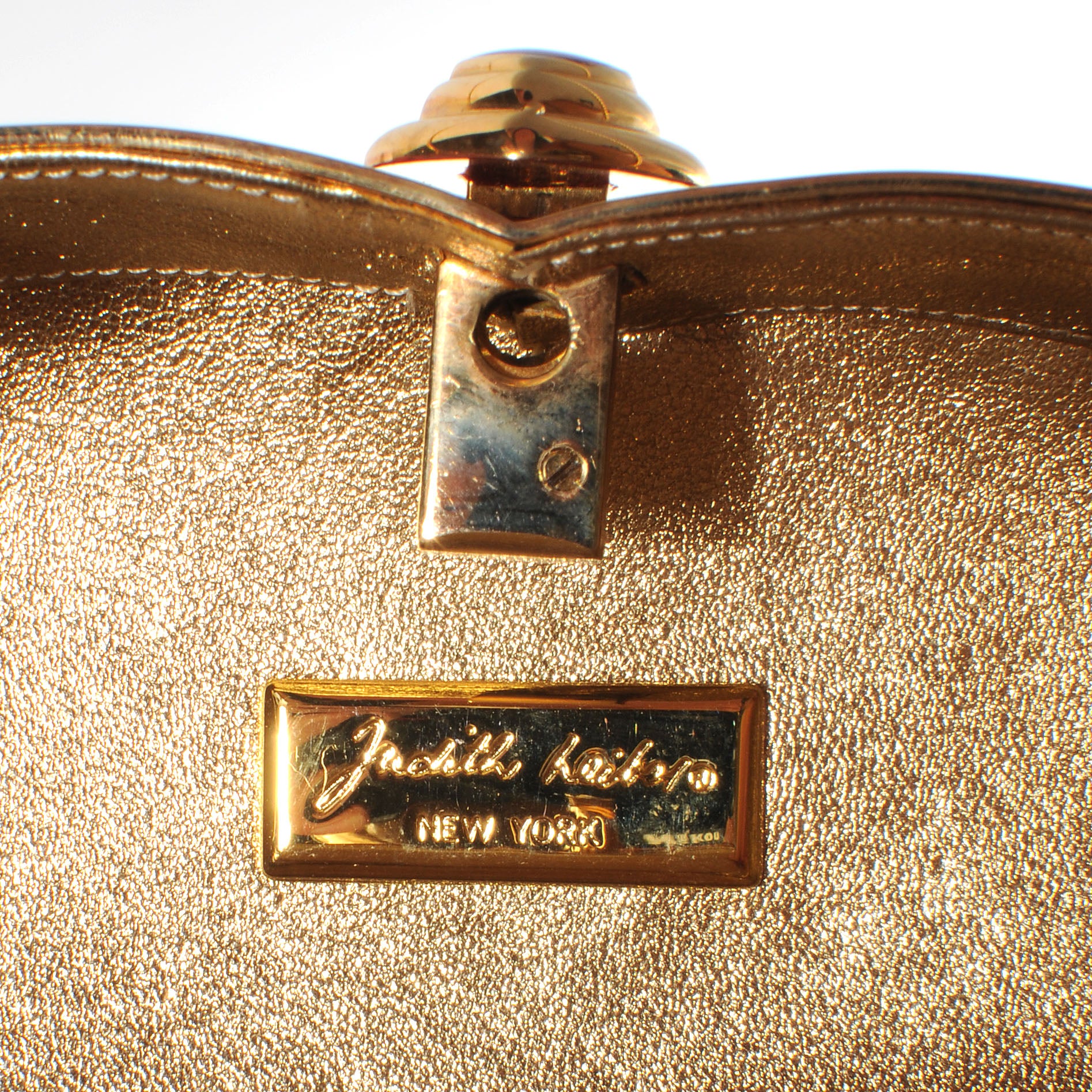 Judith Leiber Crystal Heart Minaudiere Clutch 6 of 7