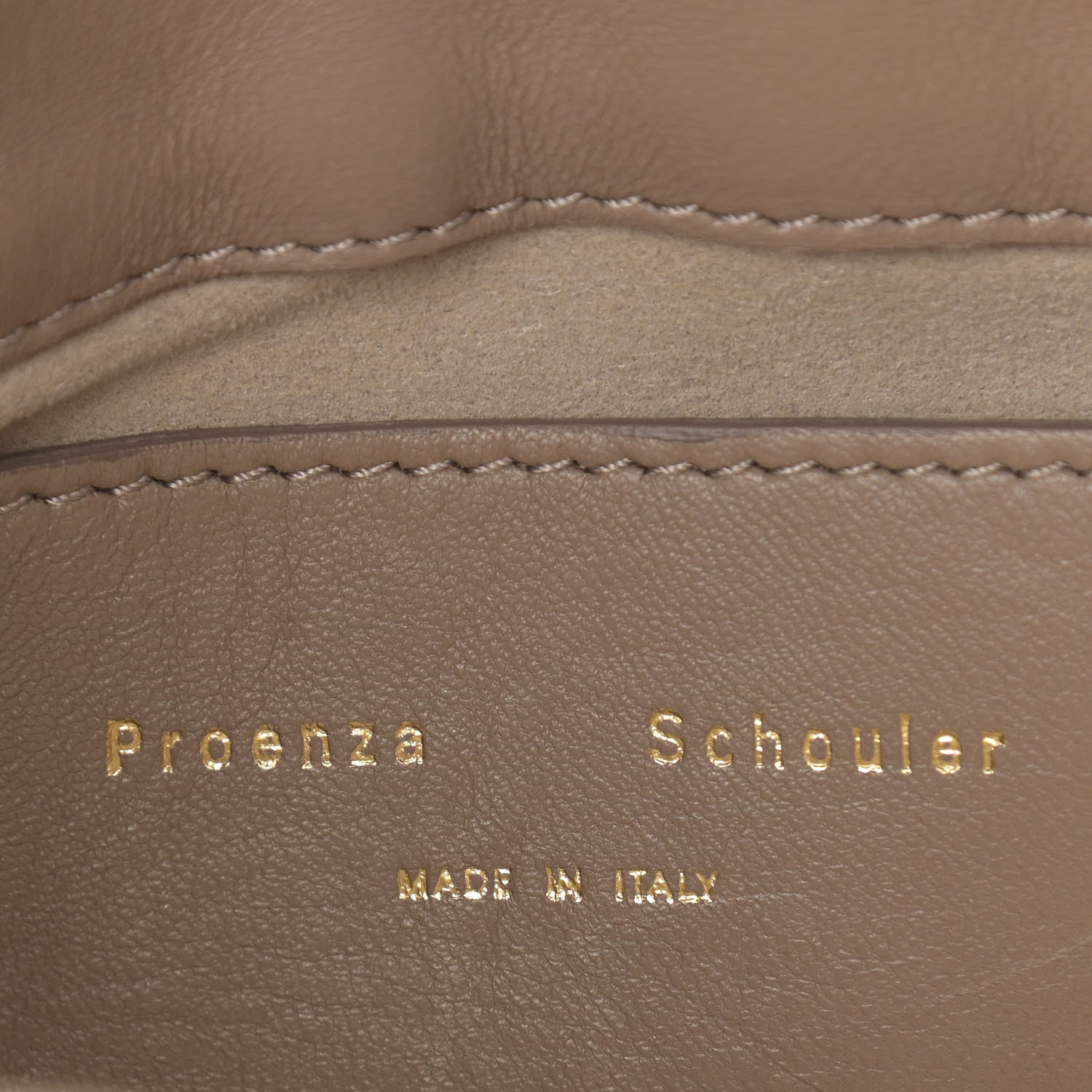 Proenza Schouler Lambskin Puffy Tobo Chain Shoulder Bag Light Taupe 6 of 10