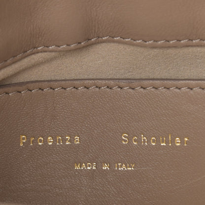 Proenza Schouler Lambskin Puffy Tobo Chain Shoulder Bag Light Taupe 6 of 10
