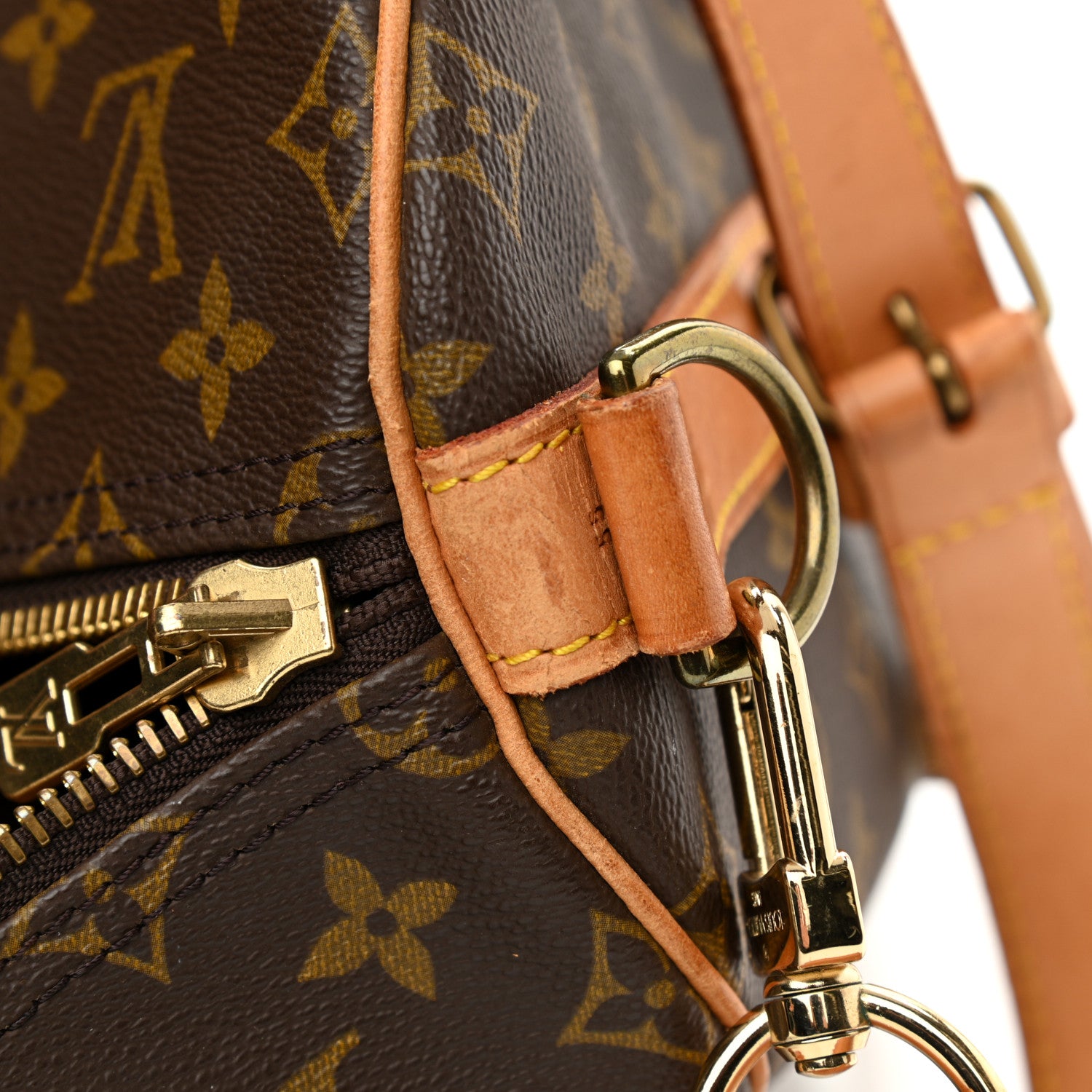 Louis Vuitton Monogram Keepall Bandouliere 55 15 of 23