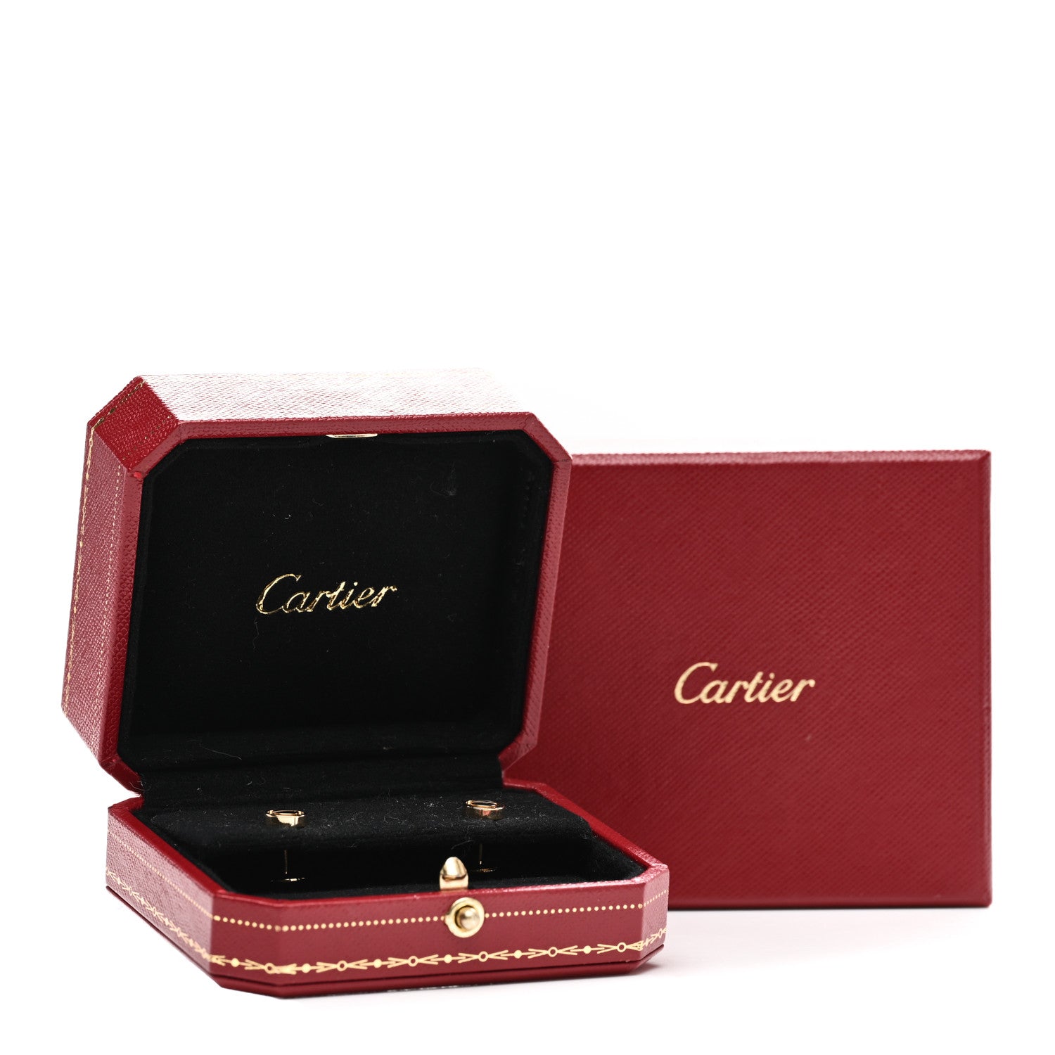 Cartier 18K Yellow Gold LOVE Earrings 5 of 5