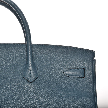 Hermes Fjord Birkin 40 Bleu Tempete 8 of 28