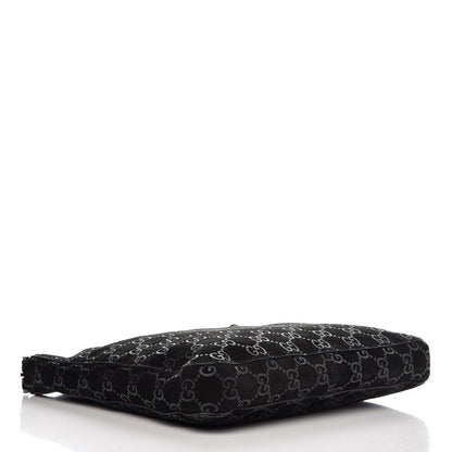 Gucci Suede Guccissima Hobo Black 5 of 11