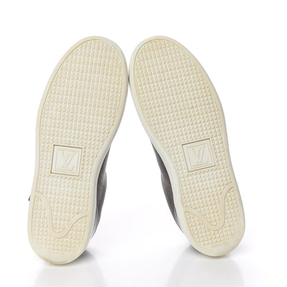 Louis Vuitton Patent Monogram Frontrow Sneakers 37 8 of 14