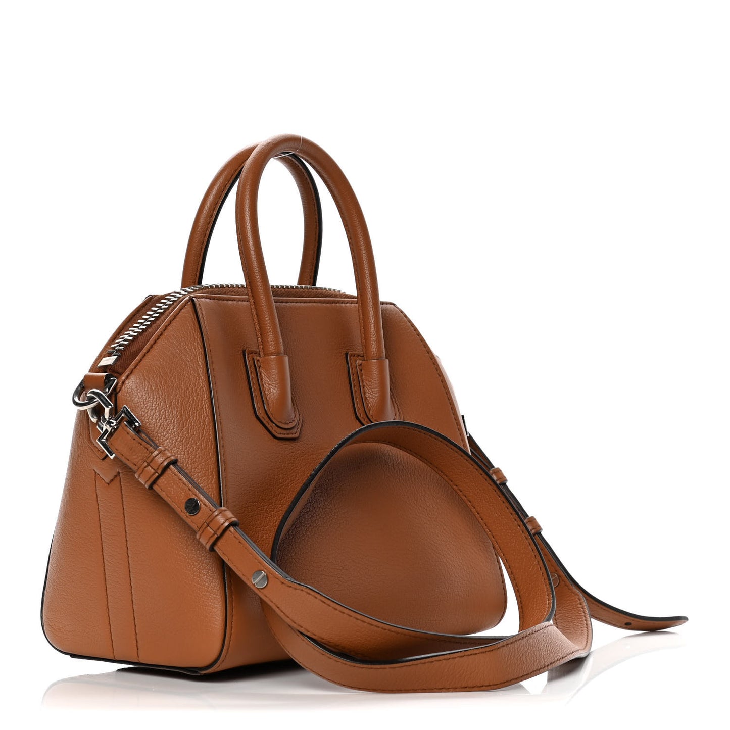 Sugar Goatskin Mini Antigona Caramel