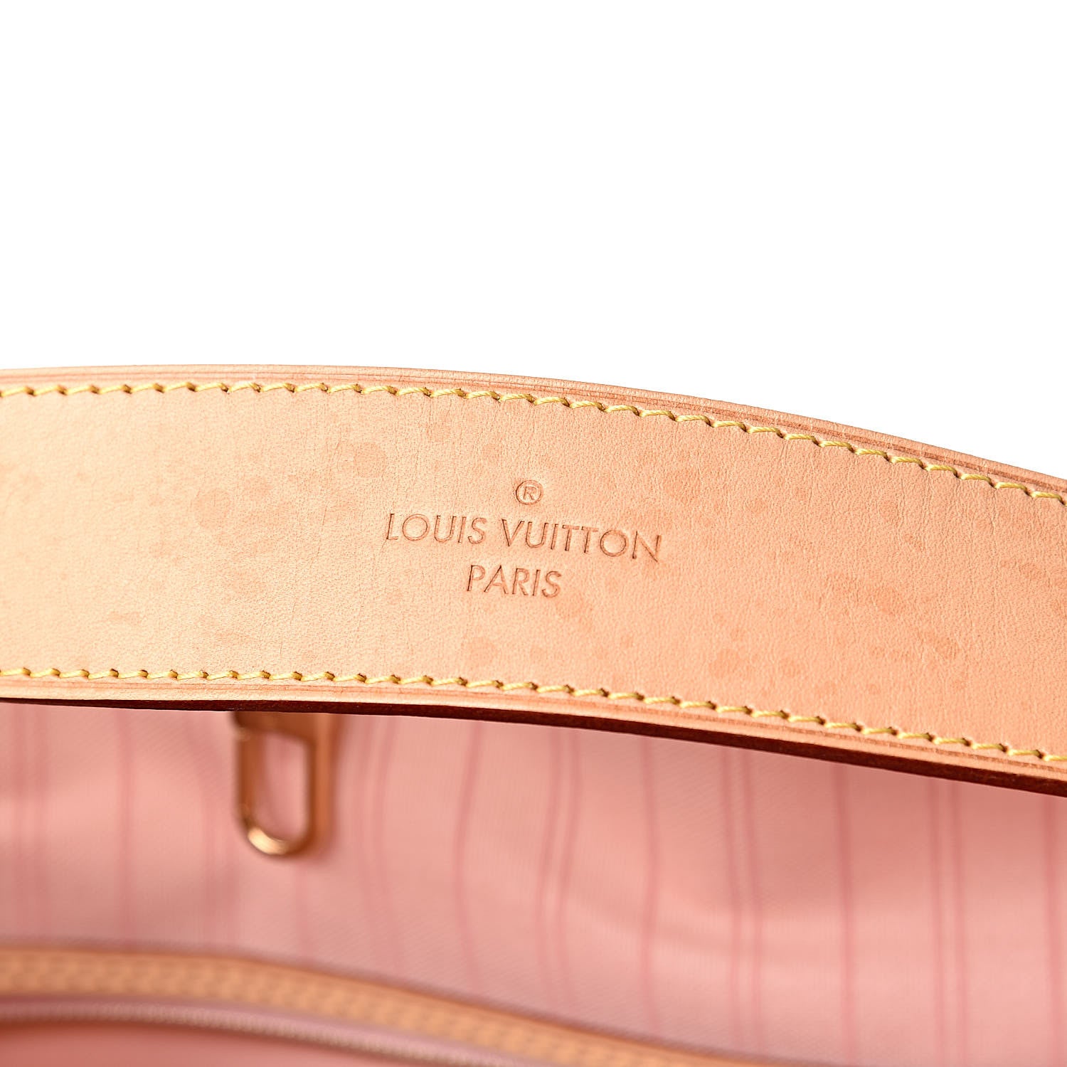 Louis Vuitton Damier Azur Delightful MM Rose Ballerine 8 of 11