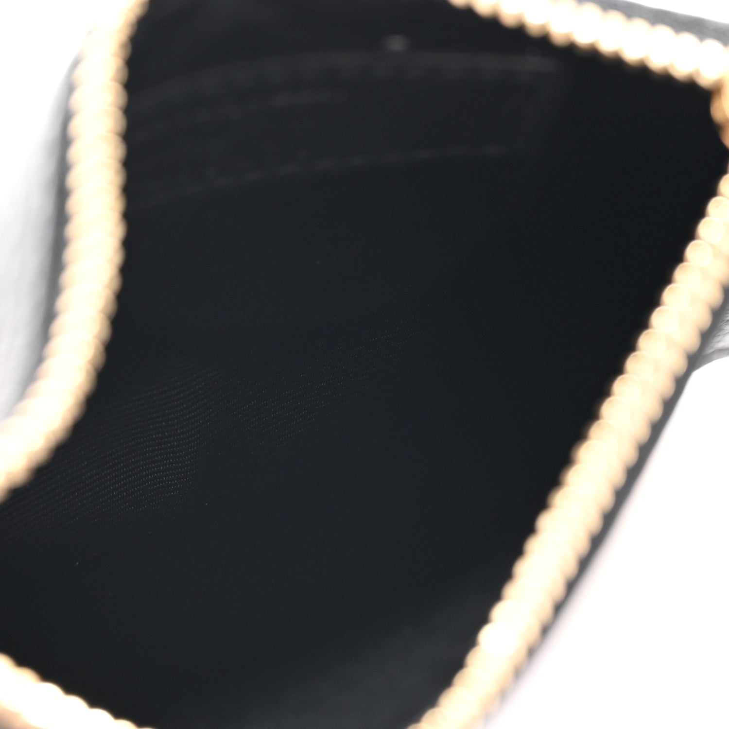Alexander McQueen Calfskin Skull Zip Key Pouch  Black 5 of 8