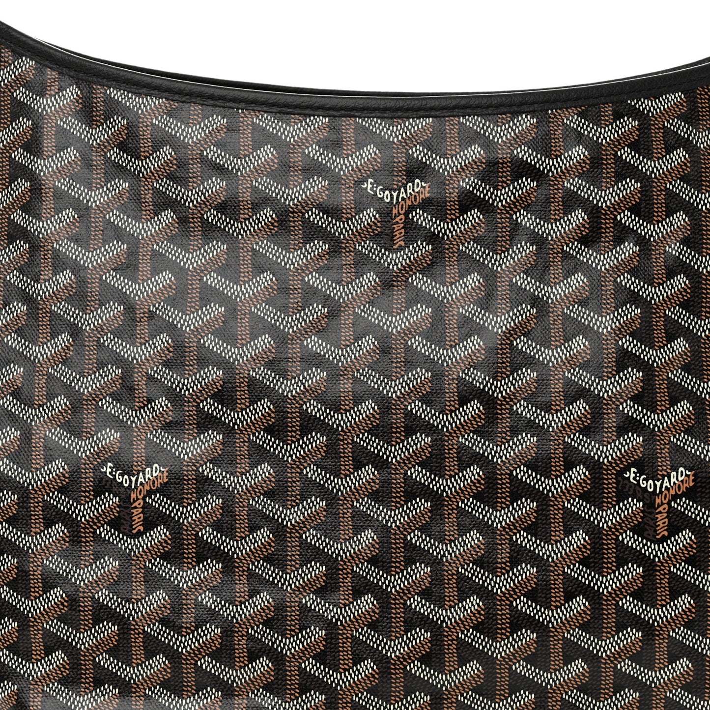 Goyardine Boheme Hobo Black