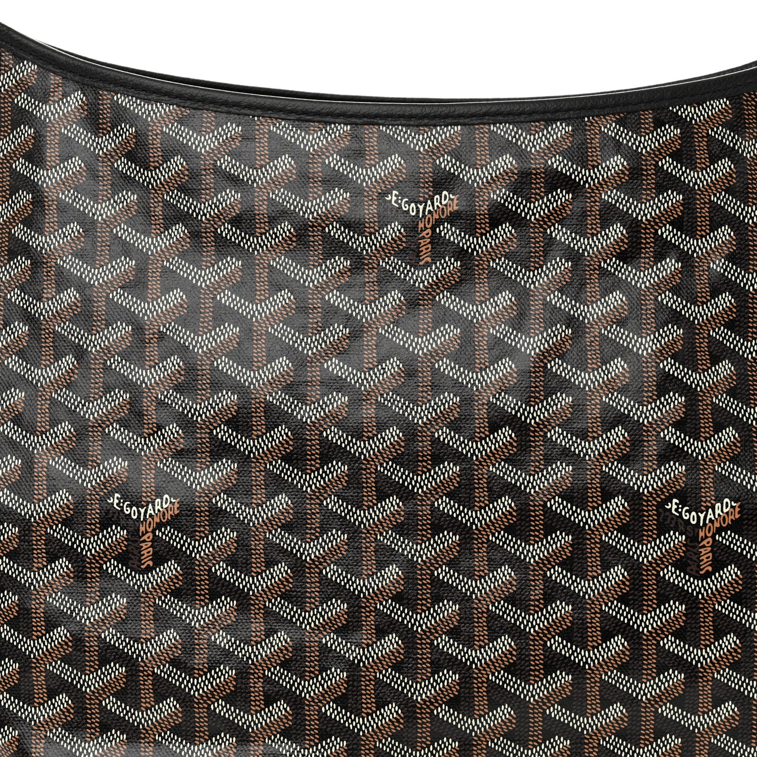 Goyard Goyardine Boheme Hobo Black 9 of 13