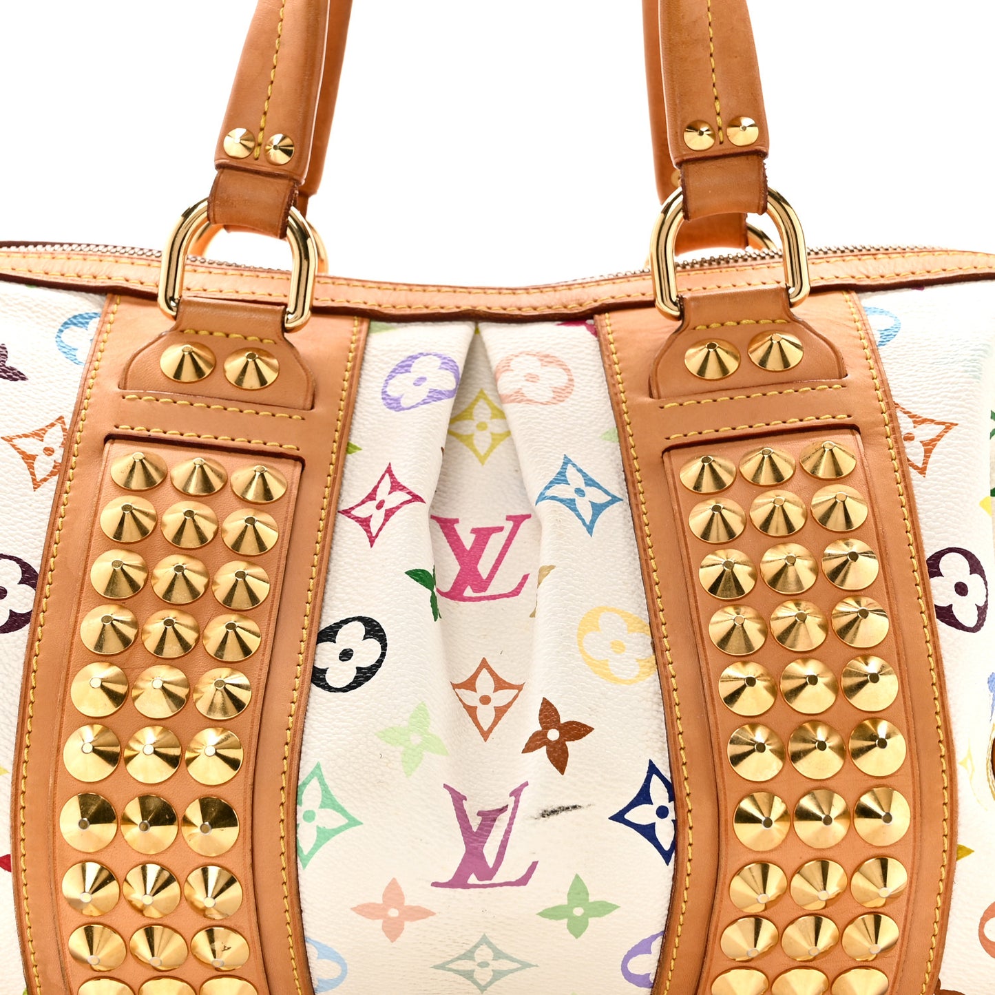 Monogram Multicolor Courtney MM White