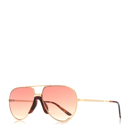 Gucci Aviator Sunglasses GG0432S Gold 1 of 7