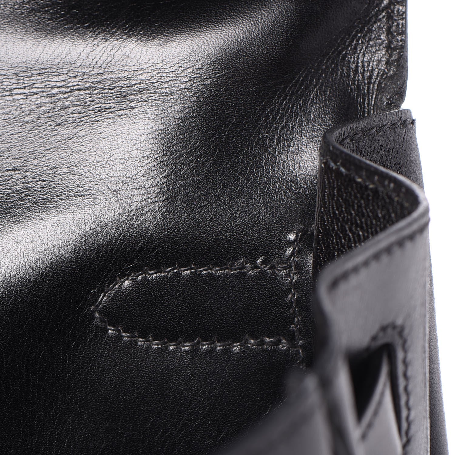 Hermes Box Kelly Retourne 32 Black 11 of 45