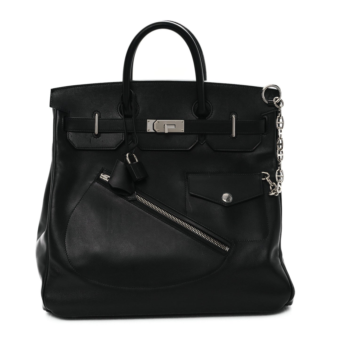 Veau Volupto Rock HAC Birkin 40 Black