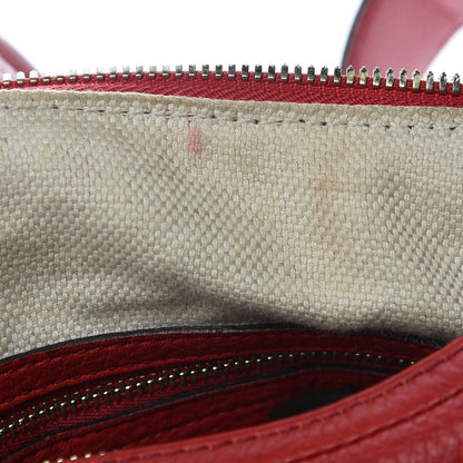 Gucci Pebbled Calfskin Large Soho Hobo Red 8 of 13