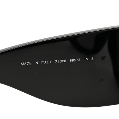 Chanel Acetate CC Logo Square Sunglasses 71628 Black Multicolor 5 of 8