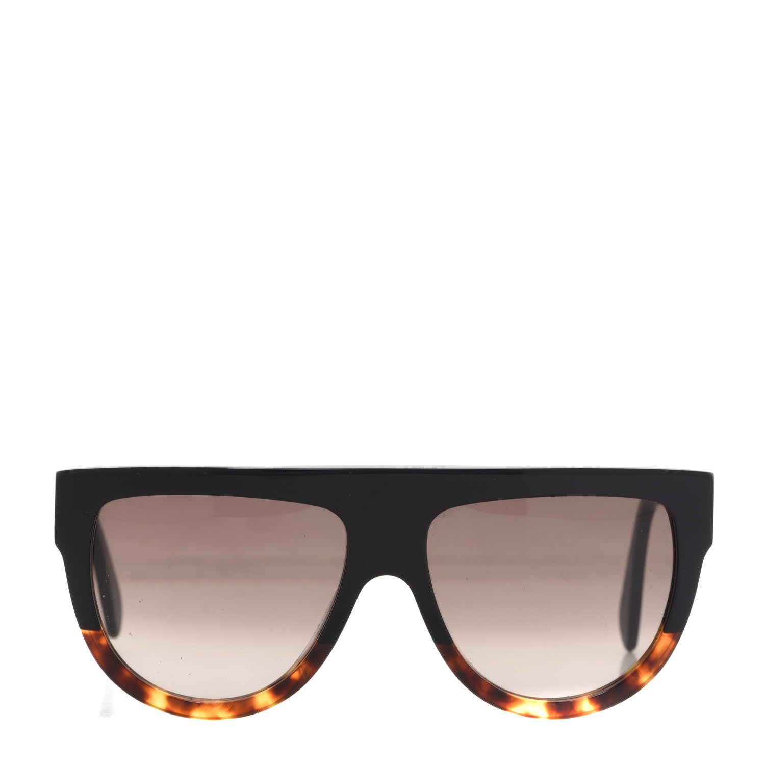 Celine Shadow Sunglasses CL 41026/S Black Havana 3 of 7